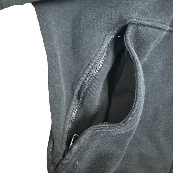 Lululemon Women's Size Medium Black Full Zip Double Zipper Hoodie W/ Pockets - Picture 8 of 12